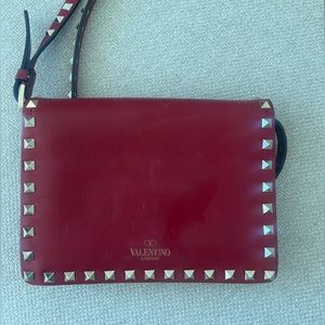 Valentino Red Stud bag